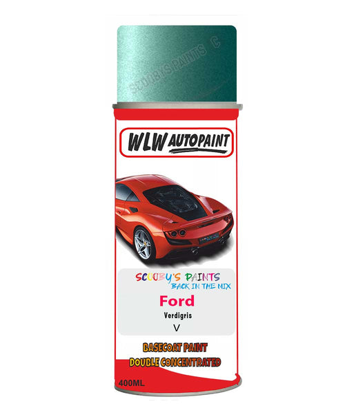 spray paint aerosol basecoat chip repair panel body shop dent refinish ford focus-verdigris-aerosol-spray