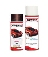ford ka cafe aerosol spray car paint can with clear lacquer