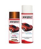 ford ka canyon ridge aerosol spray car paint can with clear lacquer