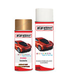 ford transit caramella aerosol spray car paint can with clear lacquer