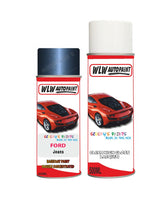 ford fiesta jeans aerosol spray car paint can with clear lacquer