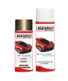 ford transit noisette aerosol spray car paint can with clear lacquer