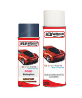 ford transit stratosphere aerosol spray car paint can with clear lacquer