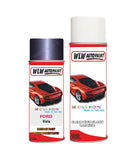 ford ka viola aerosol spray car paint can with clear lacquer