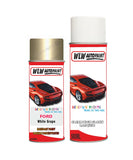 ford transit connect white grape aerosol spray car paint can with clear lacquer