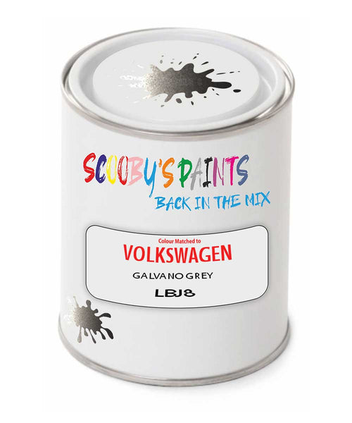 spray gun 2 pack paint Volkswagen Galvano Grey Code: Lbj8
