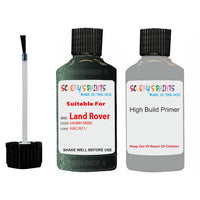 land rover lr4 galway green code hac 821 touch up paint With anti rust primer undercoat