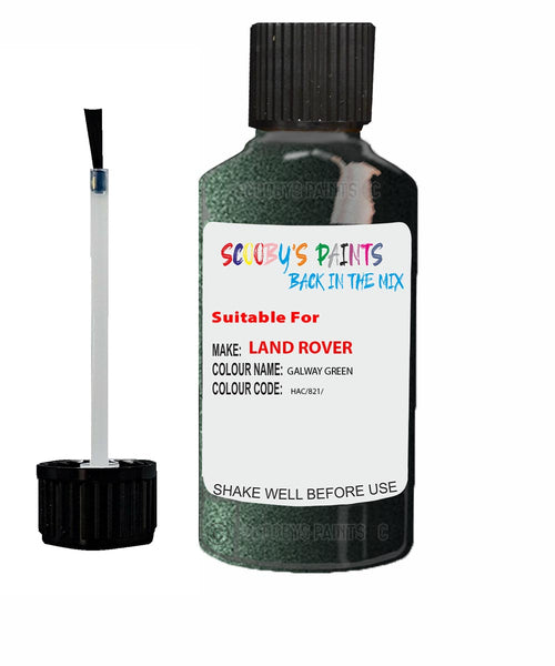 land rover range rover evoque galway green code hac 821 touch up paint 2009 2012 Scratch Stone Chip Repair 