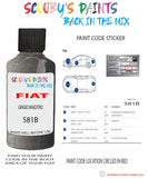 Paint For Fiat/Lancia Panda Grigio Maestro Code 581B Car Touch Up Paint