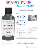 Paint For Fiat/Lancia Tipo Grigio Street/Metropoli Code 793/B Car Touch Up Paint