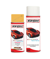 Basecoat refinish lacquer Paint For Volvo Other Models Gul/Yellow Colour Code 107