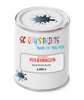 spray gun 2 pack paint Volkswagen Harvard Blue Code: Lb5J