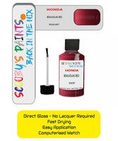 Paint For Honda Civic Beaujolais Red R89P Car Touch Up Paint Scratch Repair