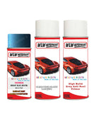 honda civic bright blue b537m car aerosol spray paint with lacquer 2006 2011 With primer anti rust undercoat protection