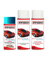 honda civic brilliant sky bg53m car aerosol spray paint with lacquer 2007 2016 With primer anti rust undercoat protection