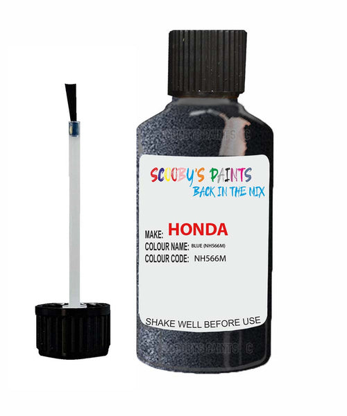 honda accord blue code nh566m touch up paint 1992 1995 Scratch Stone Chip Repair 