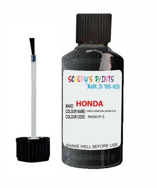 honda accord cinza charcoal code nh561p 5 touch up paint 1992 1995 Scratch Stone Chip Repair 