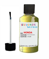 honda insight citrus yellow code gy22m touch up paint 2000 2001 Scratch Stone Chip Repair 