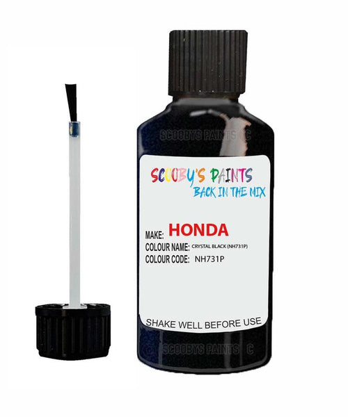 honda br v crystal black code nh731p touch up paint 2008 2018 Scratch Stone Chip Repair 
