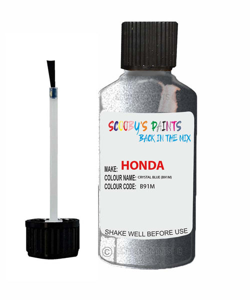 honda odyssey crystal blue code b91m touch up paint 1998 2002 Scratch Stone Chip Repair 