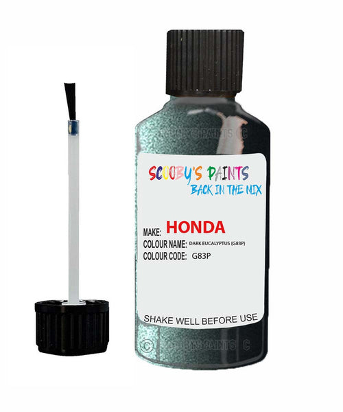 honda civic dark eucalyptus code g83p touch up paint 1996 1999 Scratch Stone Chip Repair 