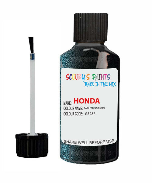 honda odyssey dark forest code g528p touch up paint 2006 2015 Scratch Stone Chip Repair 