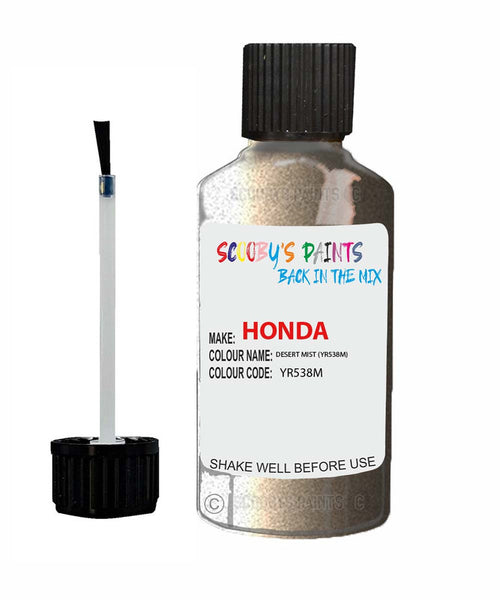 honda accord desert mist code yr538m touch up paint 2001 2008 Scratch Stone Chip Repair 