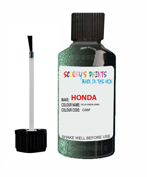 honda odyssey ficus green code g98p touch up paint 1999 2000 Scratch Stone Chip Repair 