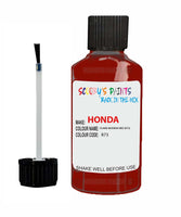 honda concerto flame modena red code r73 touch up paint 1990 1994 Scratch Stone Chip Repair 