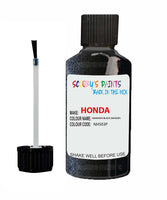 honda civic granada black code nh503p touch up paint 1990 2000 Scratch Stone Chip Repair 