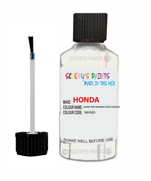 honda nsx grand prix newberg white code nh565 touch up paint 1991 2009 Scratch Stone Chip Repair 