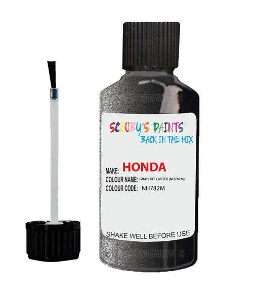honda accord graphite luster code nh782m touch up paint 2010 2015 Scratch Stone Chip Repair 