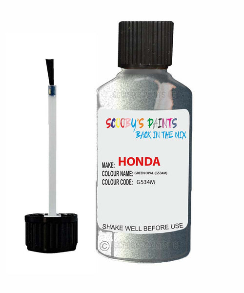 honda civic green opal code g534m touch up paint 2011 2018 Scratch Stone Chip Repair 