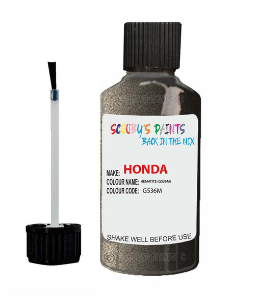 honda accord hematite code g536m touch up paint 2013 2018 Scratch Stone Chip Repair 