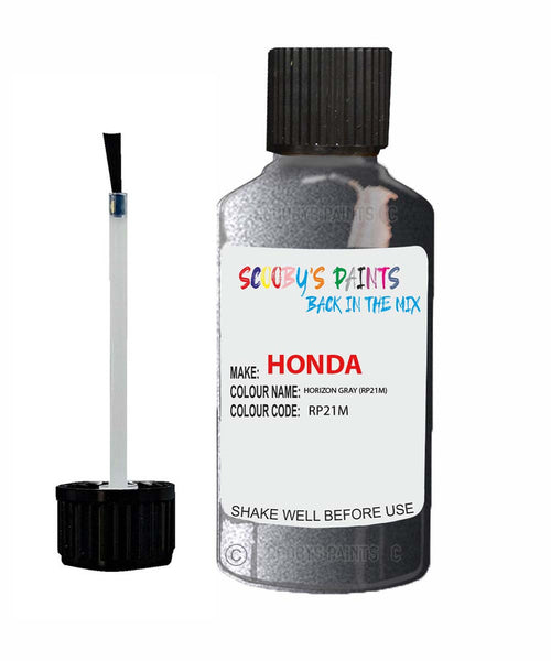 honda civic horizon gray code rp21m touch up paint 1991 2002 Scratch Stone Chip Repair 