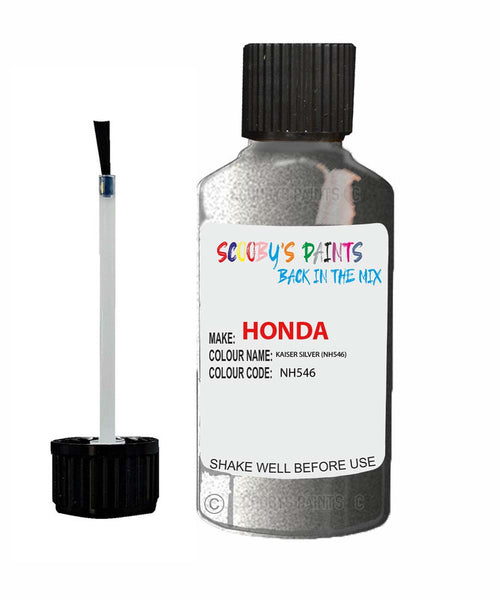 honda accord kaiser silver code nh546 touch up paint 1991 2000 Scratch Stone Chip Repair 