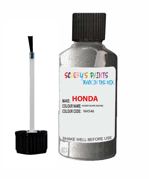 honda civic kaiser silver code nh546 touch up paint 1991 2000 Scratch Stone Chip Repair 