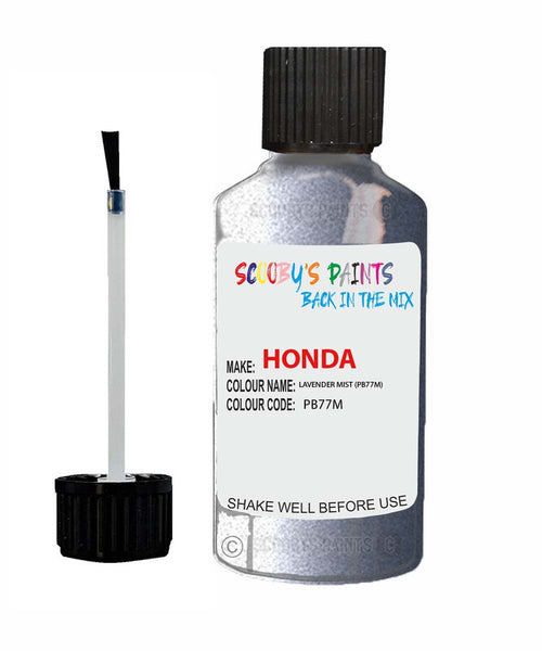 honda civic lavender mist code pb77m touch up paint 2000 2004 Scratch Stone Chip Repair 