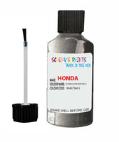 honda civic lv dark silver code nh675m 5 touch up paint 2004 2006 Scratch Stone Chip Repair 