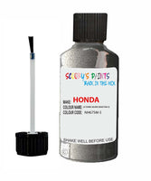 honda element lv dark silver code nh675m 5 touch up paint 2004 2006 Scratch Stone Chip Repair 