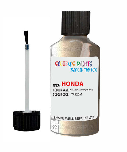 honda odyssey mesa luna code yr520m touch up paint 2000 2002 Scratch Stone Chip Repair 