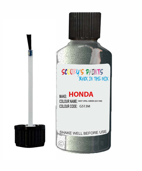honda accord mist opal green code g513m touch up paint 2002 2005 Scratch Stone Chip Repair 