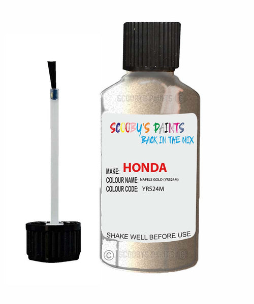 honda civic napels gold code yr524m touch up paint 2001 2001 Scratch Stone Chip Repair 