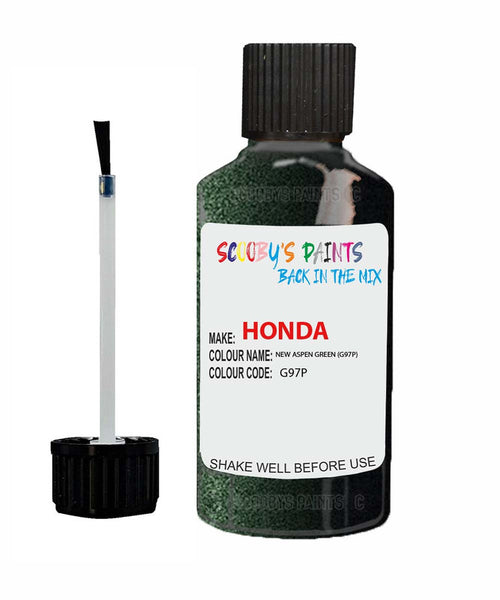 honda accord new aspen green code g97p touch up paint 1998 2003 Scratch Stone Chip Repair 