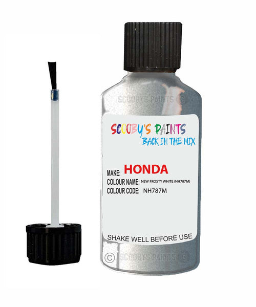 honda civic new frosty white code nh787m touch up paint 2011 2017 Scratch Stone Chip Repair 