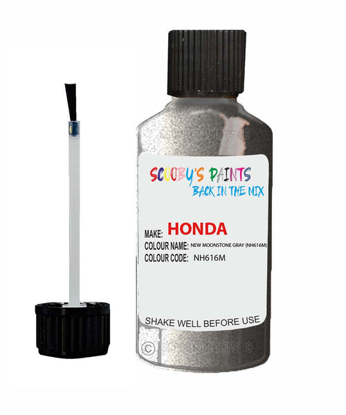 honda accord new moonstone gray code nh616m touch up paint 1998 2003 Scratch Stone Chip Repair 