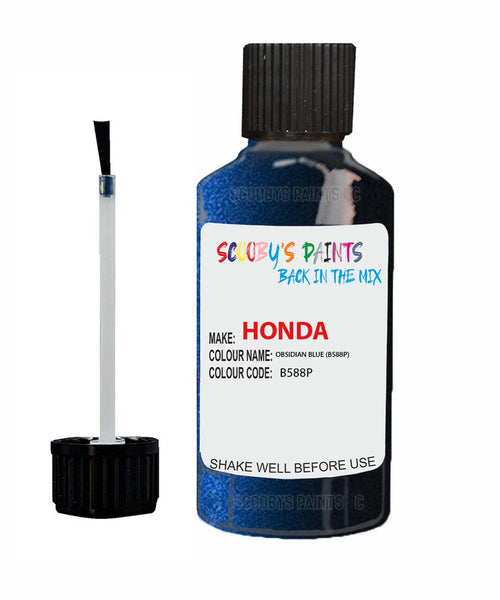 honda insight obsidian blue code b588p touch up paint 2012 2018 Scratch Stone Chip Repair 