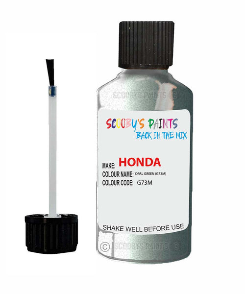 honda crv opal green code g73m touch up paint 1991 1994 Scratch Stone Chip Repair 