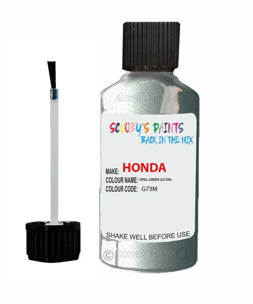 honda accord opal green code g73m touch up paint 1991 1994 Scratch Stone Chip Repair 