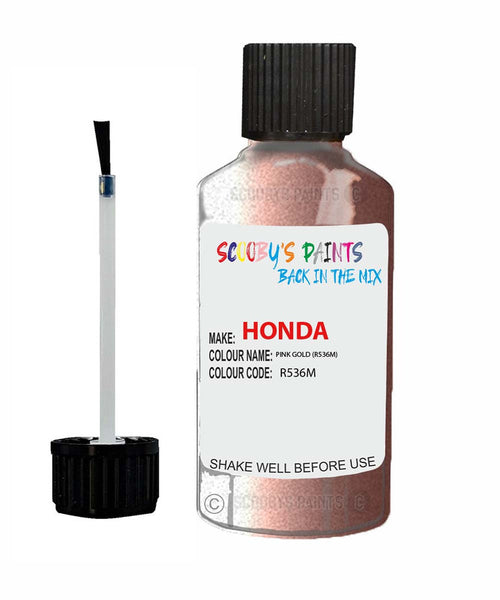 honda life pink gold code r536m touch up paint 2008 2017 Scratch Stone Chip Repair 